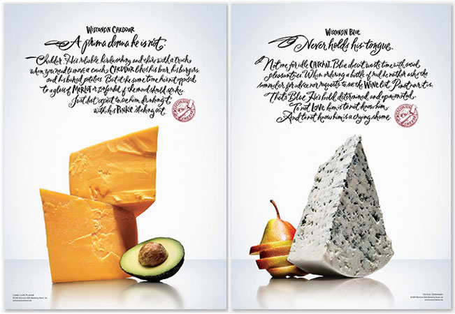 Holly Dickens handlettering advertising award